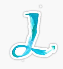 Alphabet L Sticker