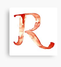 Alphabet R Canvas Print