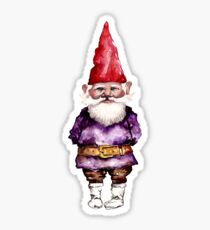 Alfred the gnome Sticker