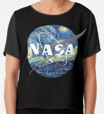 Nasa Logo Van Gogh Chiffontop