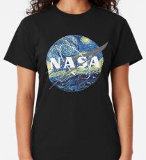 Camiseta clásica Logo de la NASA Van Gogh