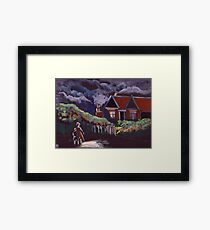 The blackout during ww2 (from my original painting) Framed Print