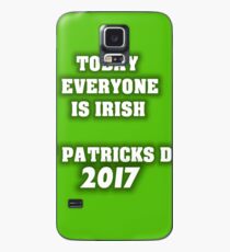 Farbe St. Patricks-Tages 2017 Hülle & Klebefolie für Samsung Galaxy