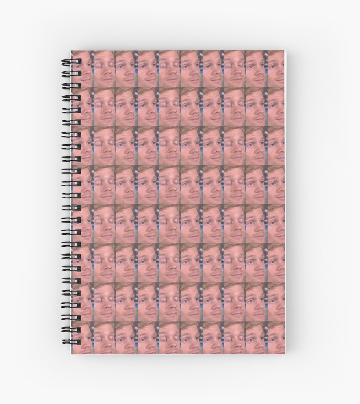 White Guy Blinking Meme Spiral Notebooks By Memekween Redbubble