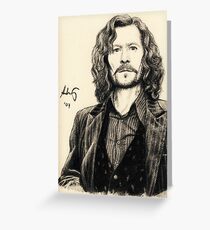Sirius Black Greeting Card