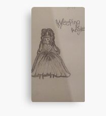 Weeping angel Metal Print