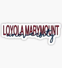 Loyola Marymount University Sticker