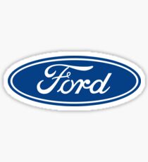 Ford Motors Logo Sticker, T-Shirt, and More Sticker