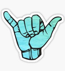 Water Ripples Shaka Sticker
