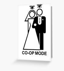 Co-Op Mode Greeting Card