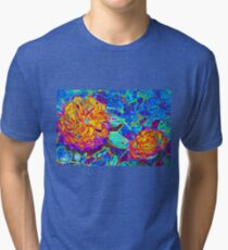 Vividly colored petals Tri-blend T-Shirt