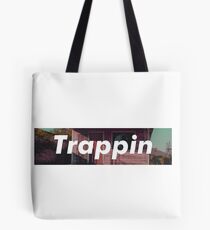 Trappin box logo Tote Bag