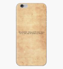 The Greatest Thing You'll Ever Learn iPhone Case