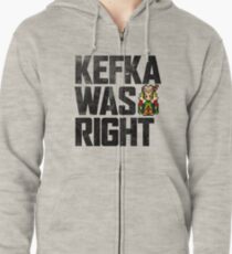 Kefka Was Right Zipped Hoodie