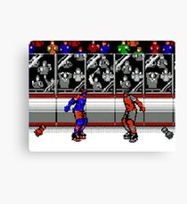 Hockey Fight 1 Canvas Print