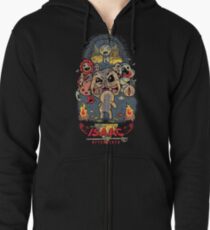 the binding of isaac Zipped Hoodie