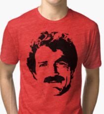 The Man With The Stache Tri-blend T-Shirt