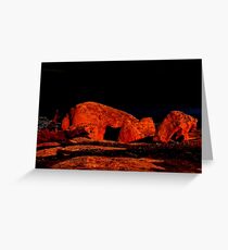 Monsters in the Night !! Greeting Card