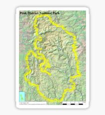 Peak District National Park Sticker