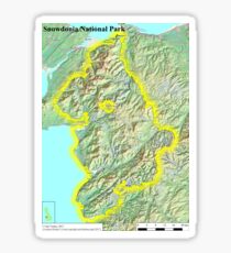 Snowdonia National Park Sticker