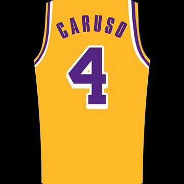 Alex Caruso Jersey Sticker Poster for Sale by ricedali41
