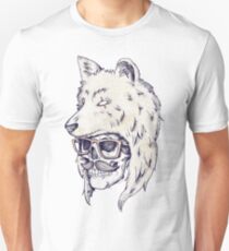 Wolf Hat Unisex T-Shirt