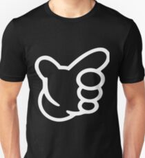 Kein gutes Rennen - Kanjozoku Racing Hand Inverted White Slim Fit T-Shirt