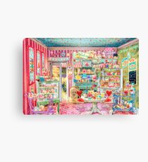 The Little Cake Shop Canvas Print