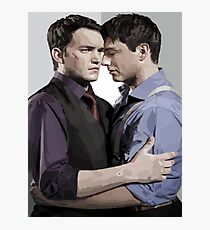 Ianto and Jack Photographic Print
