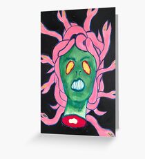 Medusa Greeting Card