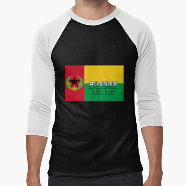 CABO VERDE 1975 92 T-shirt baseball manches ¾