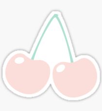 Pink Cherries Sticker