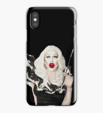 She looks spooky but she's really nice. iPhone Case