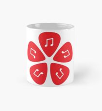 Music Note Guitar Pick Mug