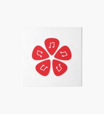 Music Note Guitar Pick Art Board