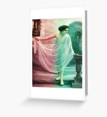 lady Greeting Card