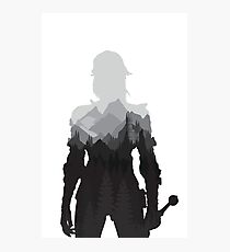 The Witcher 3 - Ciri (No Logo) Photographic Print