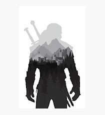 The Witcher 3 - Geralt of Rivia (No Logo) Photographic Print