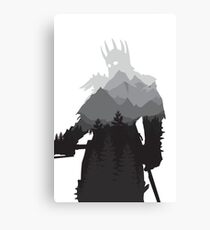 The Witcher 3 - Eredin (No Logo) Canvas Print