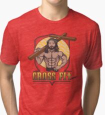 Camiseta de tejido mixto Jesus CrossFit