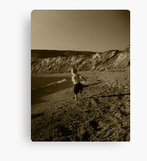 stomping off Canvas Print