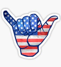 Shaka USA Sticker