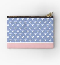 Seventeen logo - Rose quartz & Serenity Studio Pouch