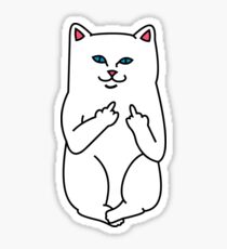 Nasty Cat Sticker