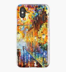 Lights In The Night - Leonid Afremov iPhone Case/Skin