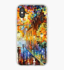 Vinilo o funda para iPhone Luces en la noche - Leonid Afremov