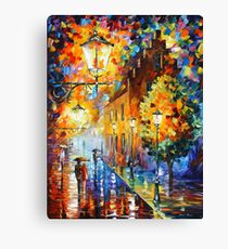 Lights In The Night - Leonid Afremov Canvas Print