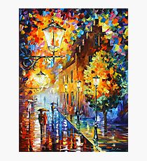 Lights In The Night - Leonid Afremov Photographic Print