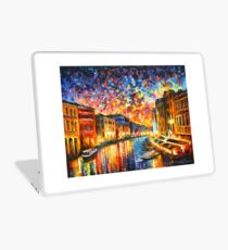 VENEDIG - GROSSKANAL - Leonid Afremov CITYSCAPE Laptop Folie