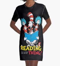 Reading Day Graphic T-Shirt Dress